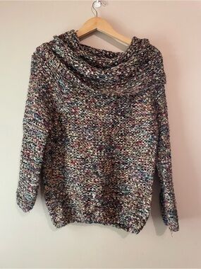 Apricot | Knit Colourful Cowl Neck